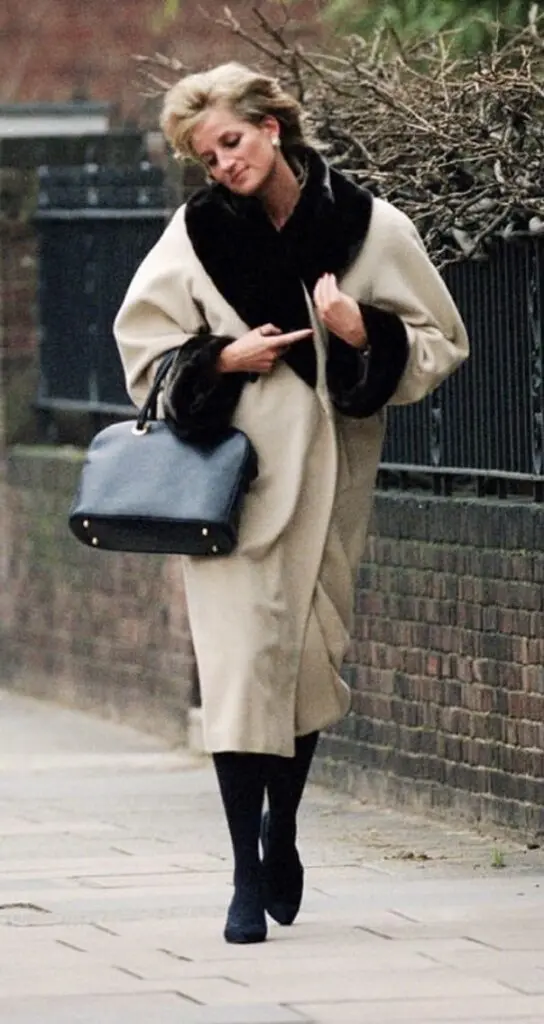 Princess Diana Ladylike Bag Over Dress