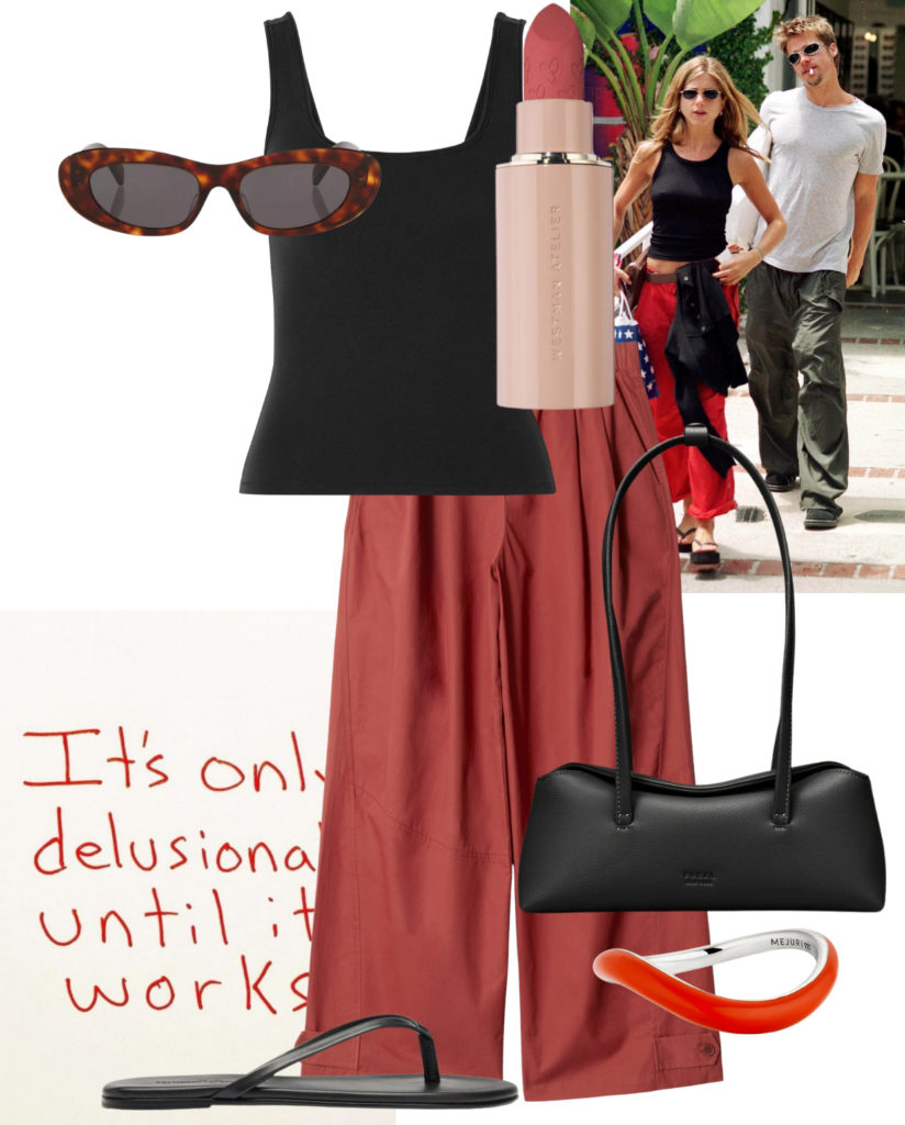 Stories Cargo Trousers Over Dress