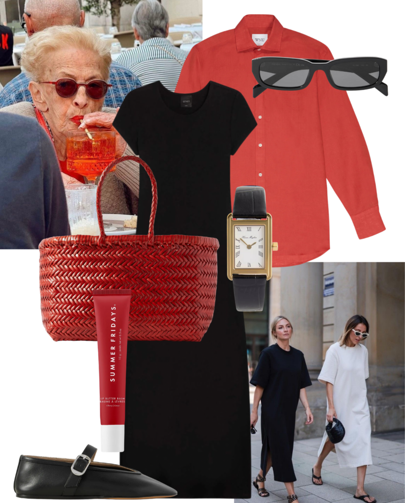 Outfit Ideas for a T.Shirt Dress Over Dress