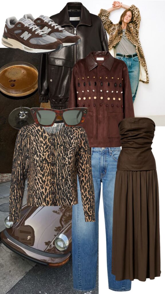 Brown Tones Over Dress MyTheresa