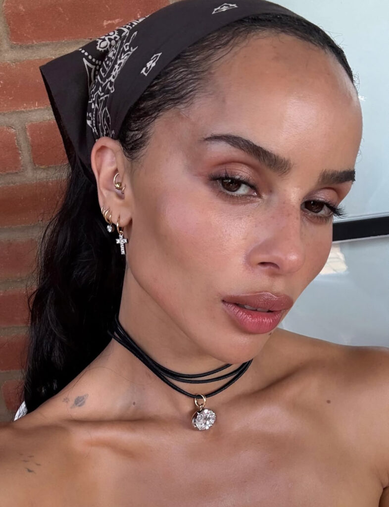 Zoe Kravitz New York Harry Styles Outfits Necklace
