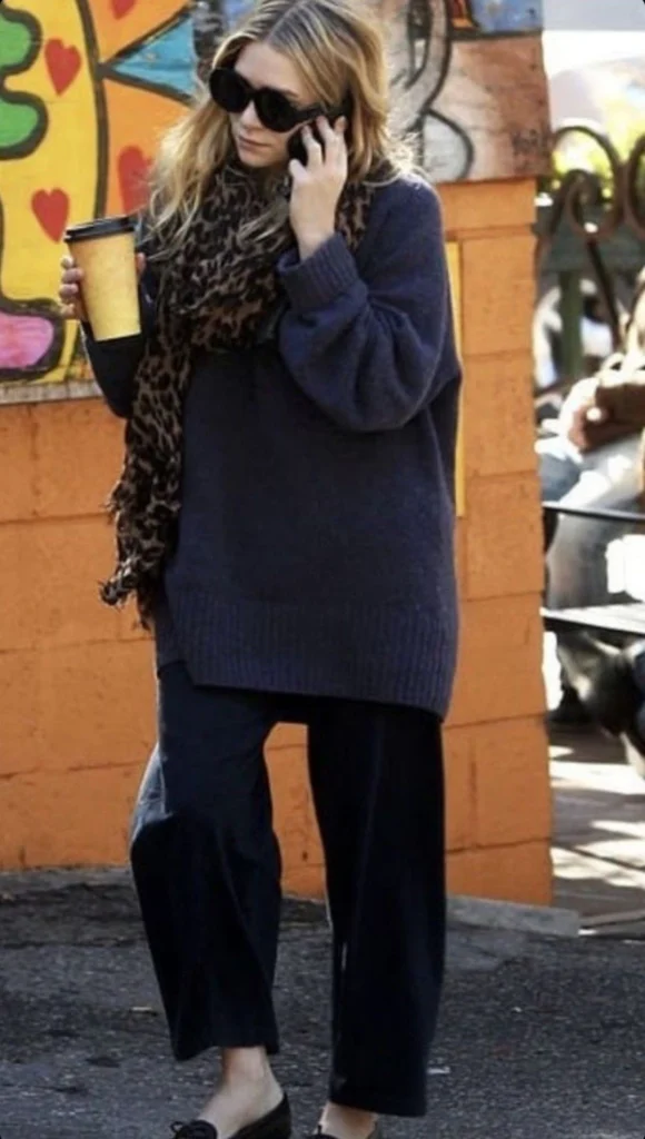 Mary Kate & Ashley Olsen The Row Knit Over Dress