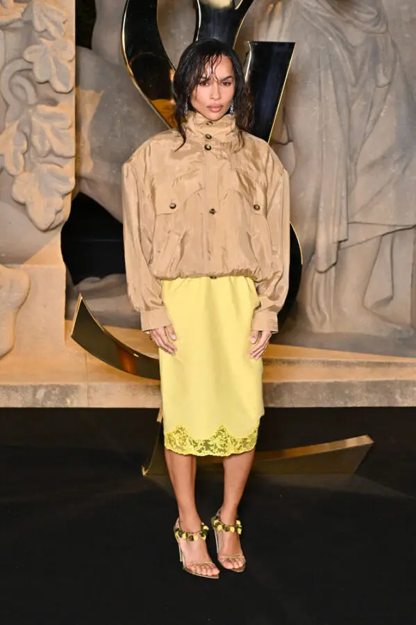 Saint Laurent: Photocall - Paris Fashion Week - Womenswear Spring/Summer 2026