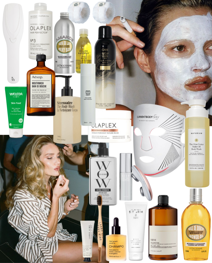 Kate Moss Beauty Guide Over Dress