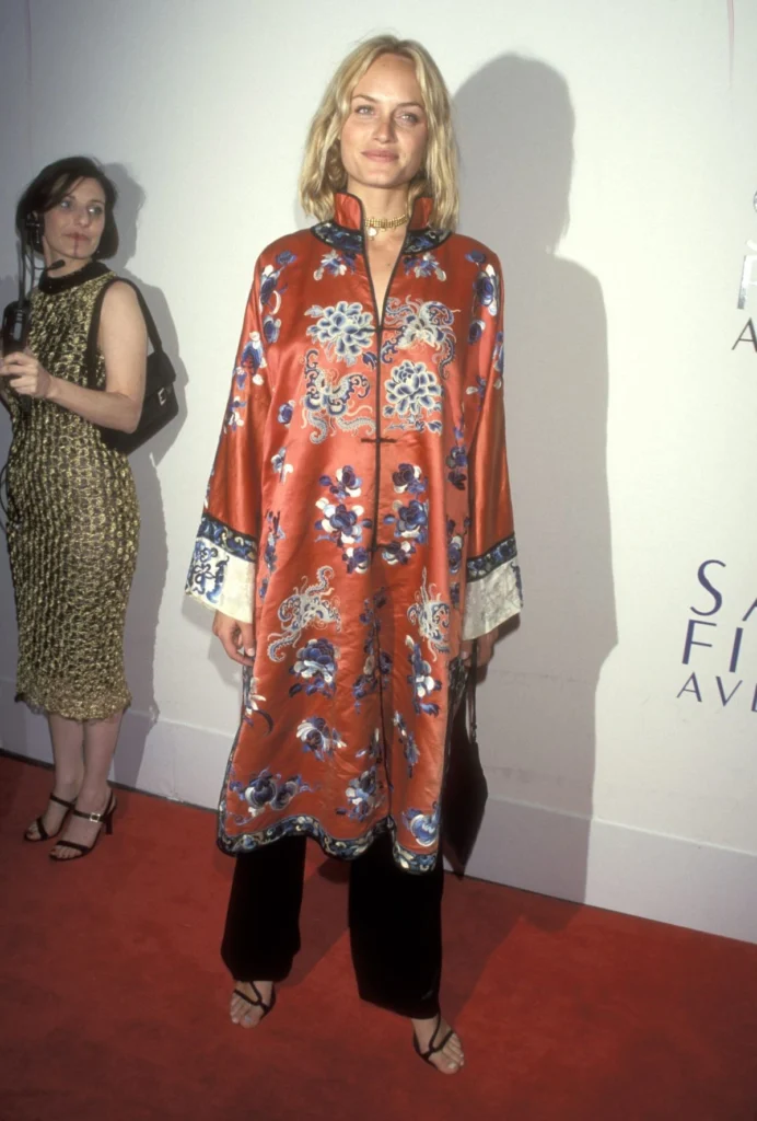 Silk Kimono Over Dress