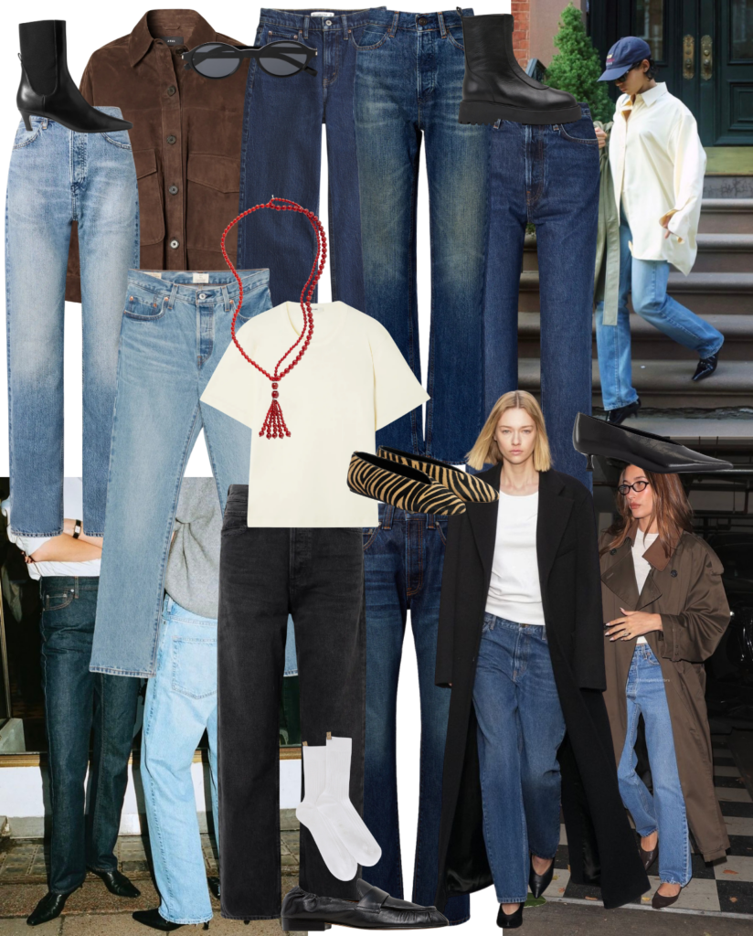 Straight Leg jeans Overdress