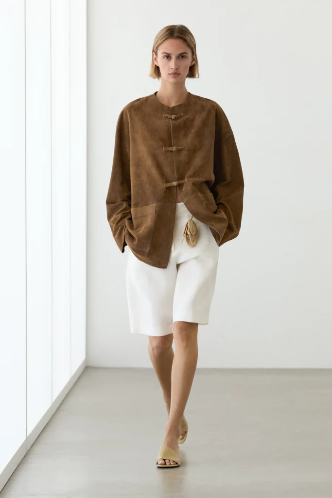 Massimo Dutti Brown Suede Jacket - Bestseller